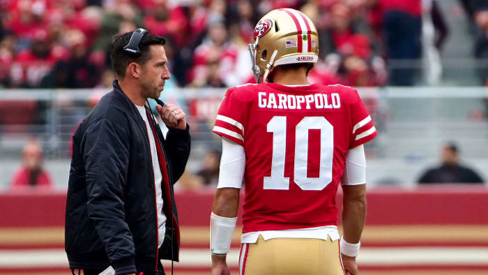 Garoppolo has won 20 of his 28 starts in four seasons under Shanahan.